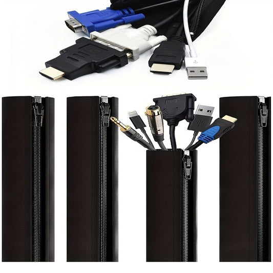 Cable Organizer Management Sleeve Wire Organizer For TV Computer Fridge