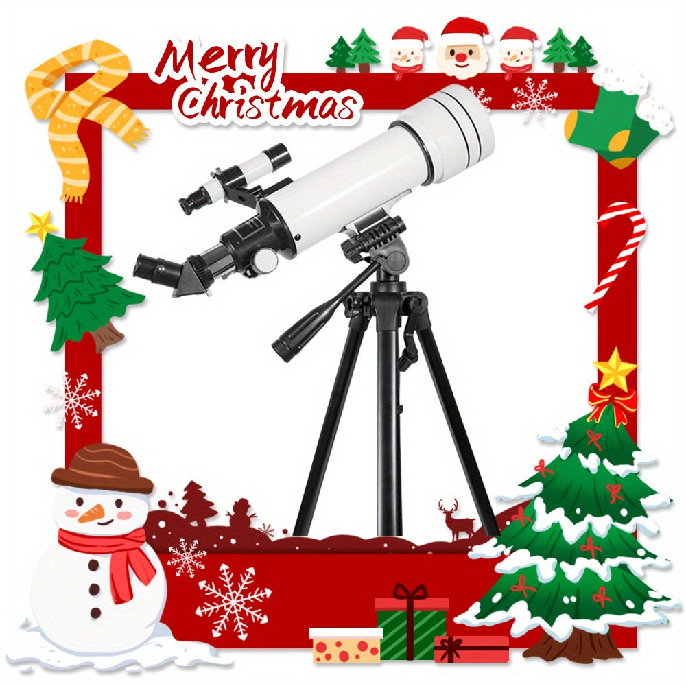 High Def 70mm Telescope, 99X Zoom, Manual Focus