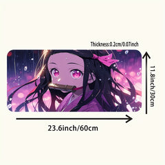 Beauty Gaming Mousepad Keyboard Pad Anti Slip Office Mouse Pad Desk Mat