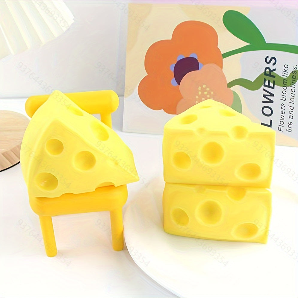 Cheese Pinch Toy Soft Rubber Slow Rebound Vent Ball Novelty Toy