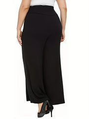  High Rise Wide Leg Pants