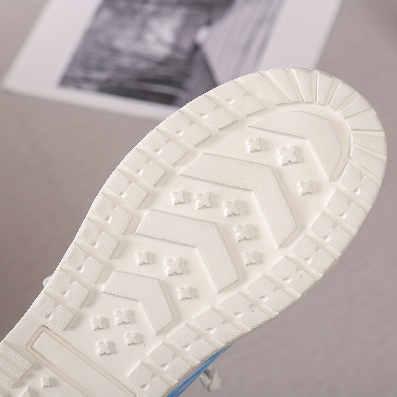 Tie Dye Canvas Lace Up Loafers for Women