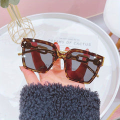 Oversized Square Sunglasses for Women Large Frame UV Protection Glasses
