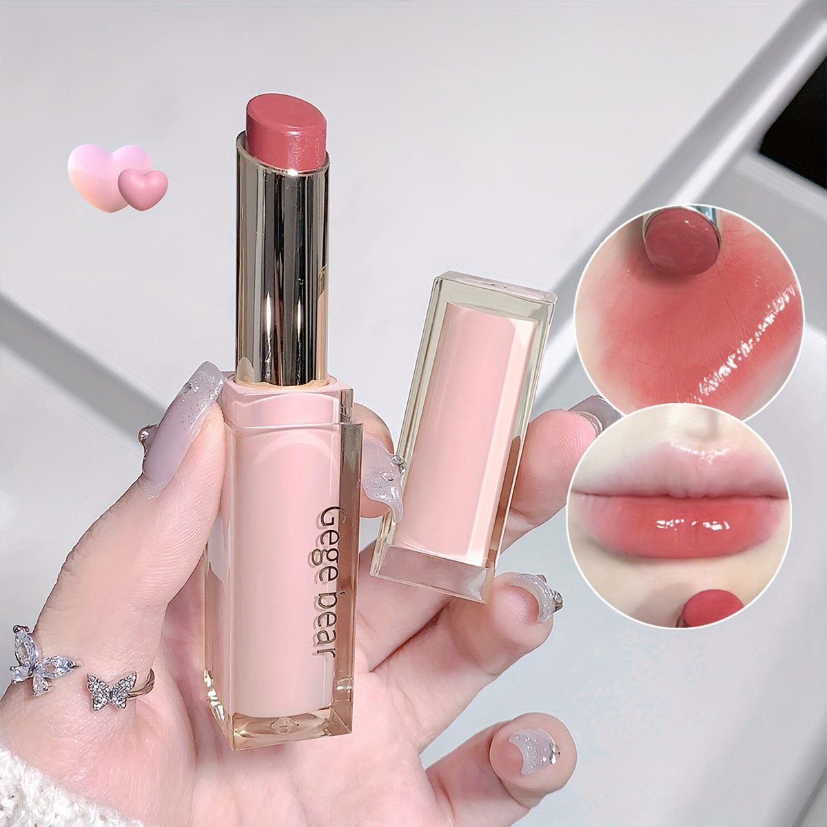 Water Gloss Lipstick Long Lasting Brightening Lip Gloss