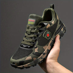 Men's Camo Breathable Non Slip Sneakers Outdoor Training Shoes
