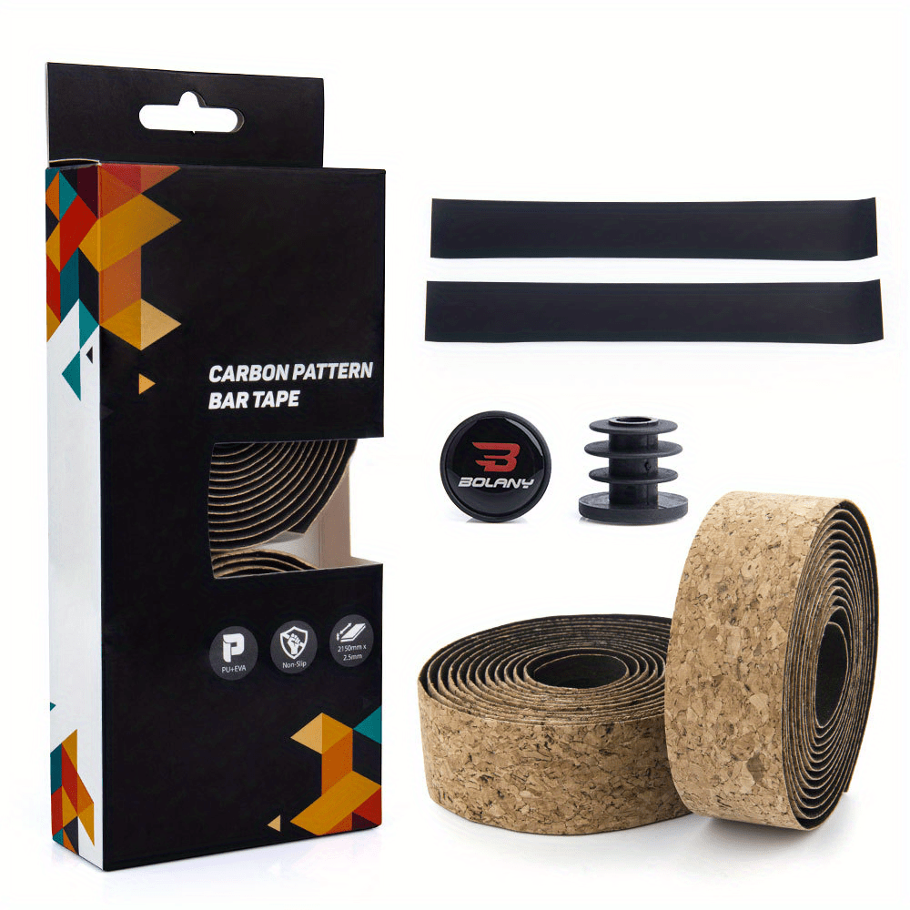 Bolany Road Bike Handlebar Tape - Woodchip Texture Design
