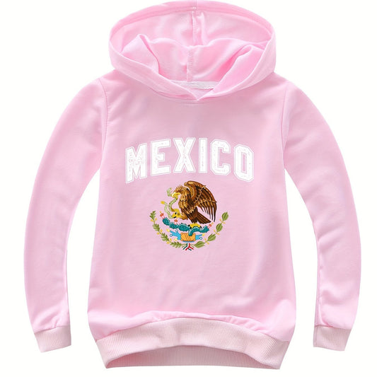 MEXICO Hooded Sweatshirt for Girls