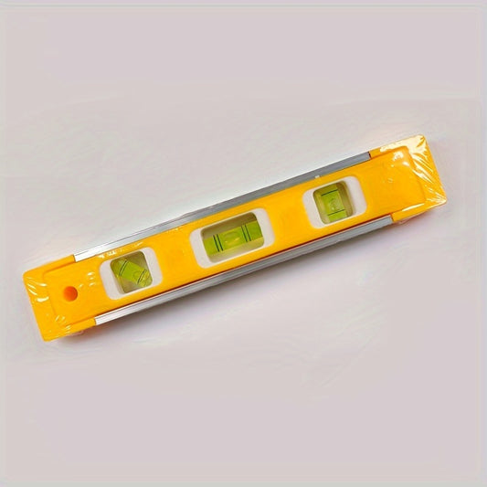 3-in-1 Aluminum Beam Level, Magnetic Bubble, Durable Tool
