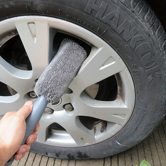 Car Wheel Hub Cleaning Brush - Multiple Colors