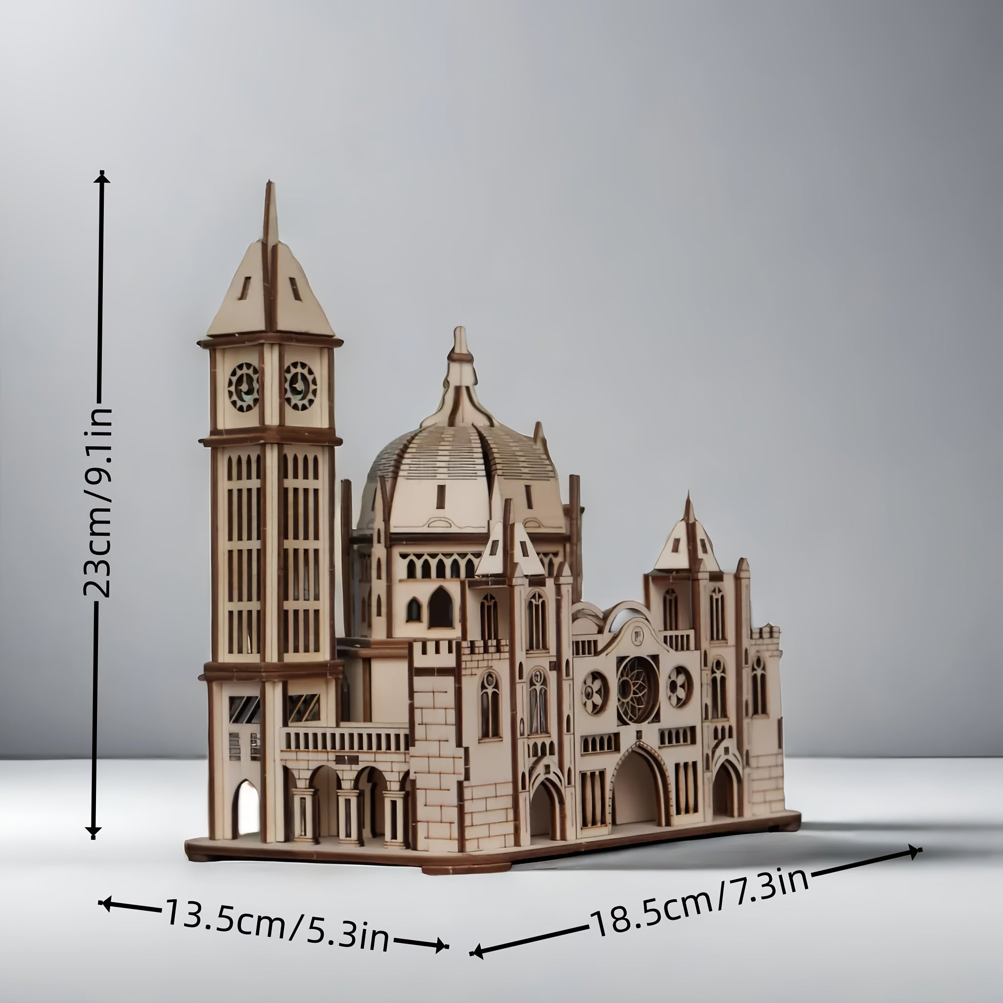 3D Wooden Castle Puzzle Kit Architecture Gift Thanksgiving Christmas