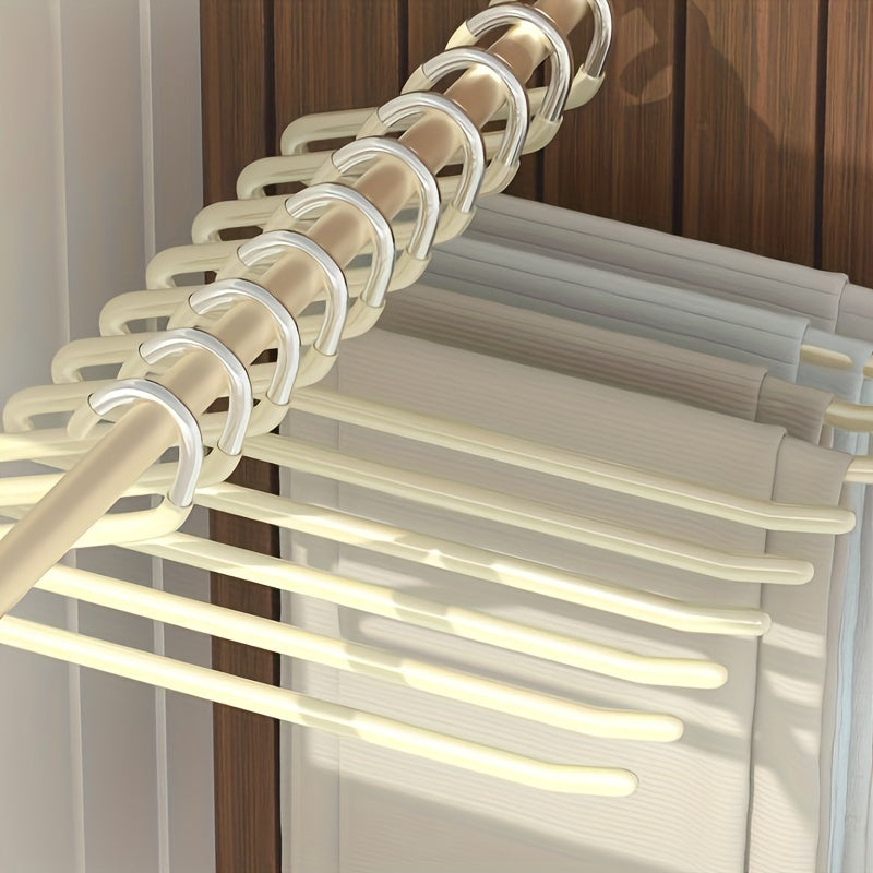 5pcs Non-Slip Trousers Hangers - Maximize Closet Space