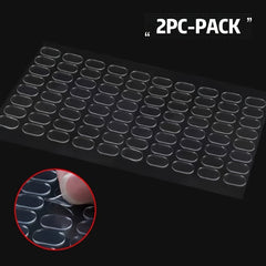 40pcs Double Sided Adhesive Blind Box Foot Stickers Non-marking Strong Stickers