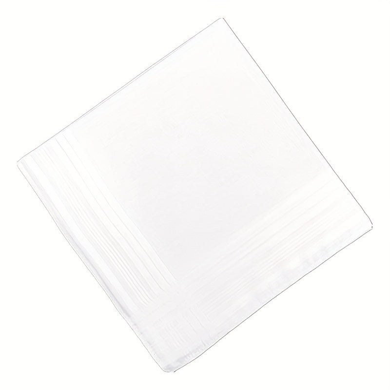 12pcs Soft Handkerchiefs 15.75in