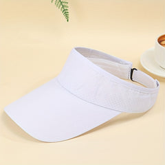 Mesh Breathable Visor Hat UV Protection Lightweight Baseball Cap