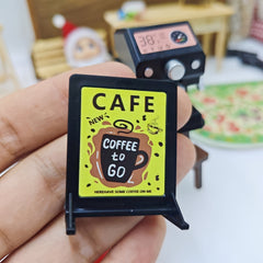 Dollhouse Coffee Series Model OB11 Micro Scene Props Accessories
