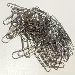 80pcs No 3 Metal Paper Clip Stationery
