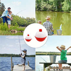 20pcs Fishing Float Hard ABS Bobber Buoy Floats 2.54 3.81 cm