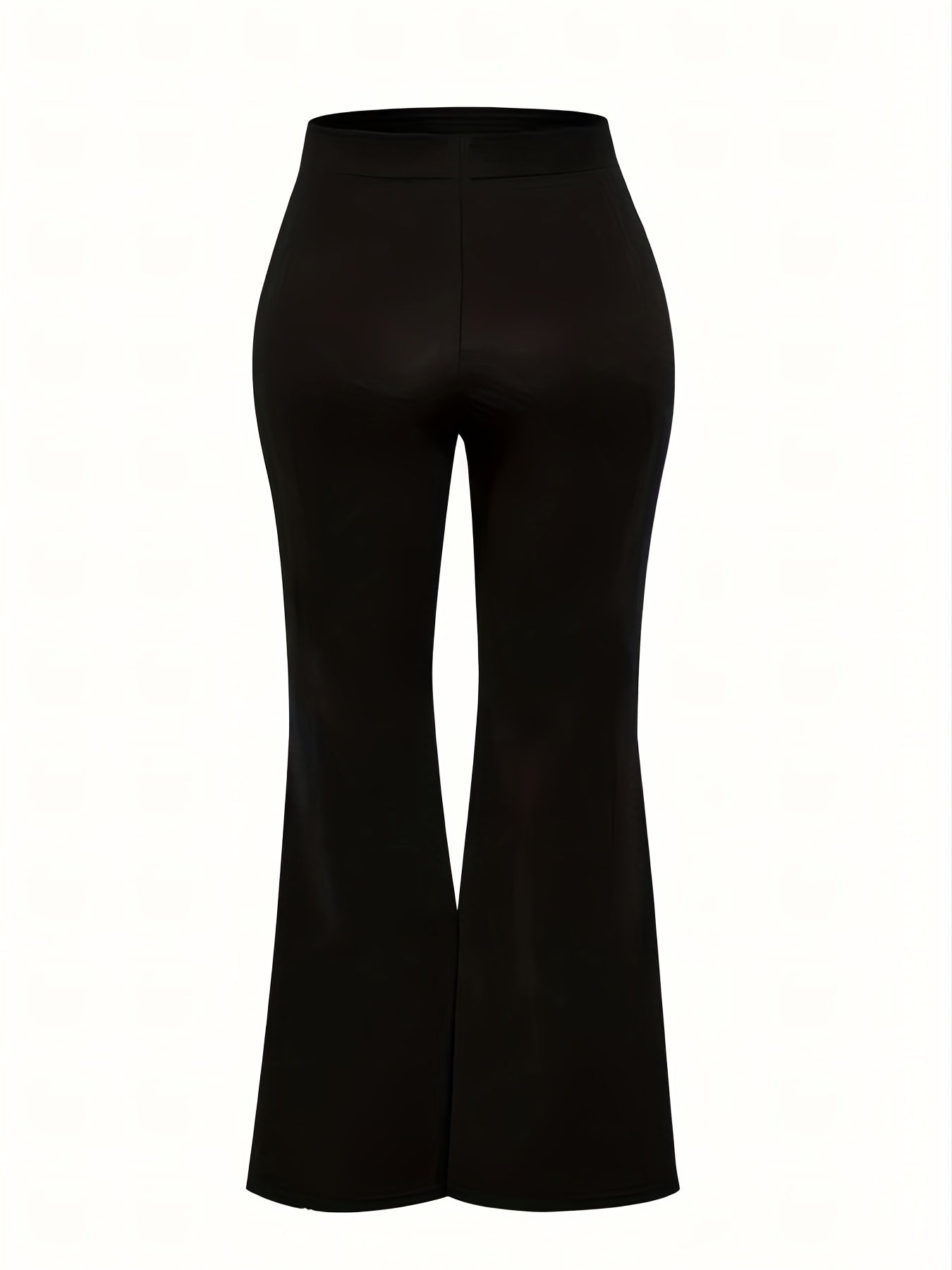  High Waist Flare Leg Pants