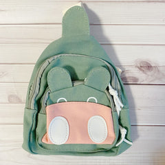 Boys Smiling Face Messenger Bag Adjustable Strap Children's Accessories