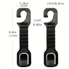 Car Seat Back Hook Hidden Shelf Hook Decorative Car Hanging