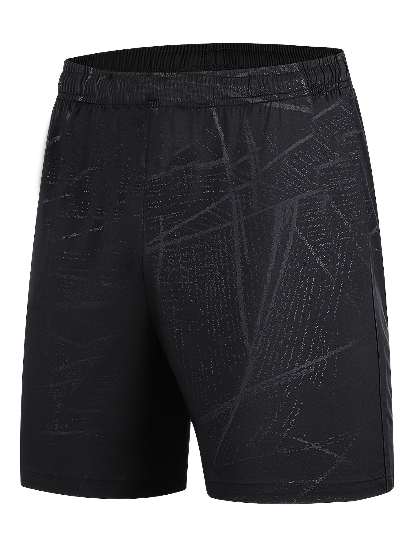 Men's Quick Dry Shorts with Zipper Pockets, Summer Drawstring