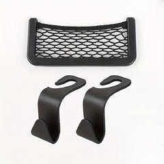 Car Mobile Phone Bag Storage Mesh Rack Car Debris Storage
