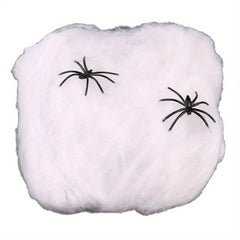 1pc Halloween Spider & Cobweb Scene Decoration Props