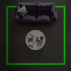 Luminous Waveguide Line Flat Waterproof Floor Tile 300x5cm