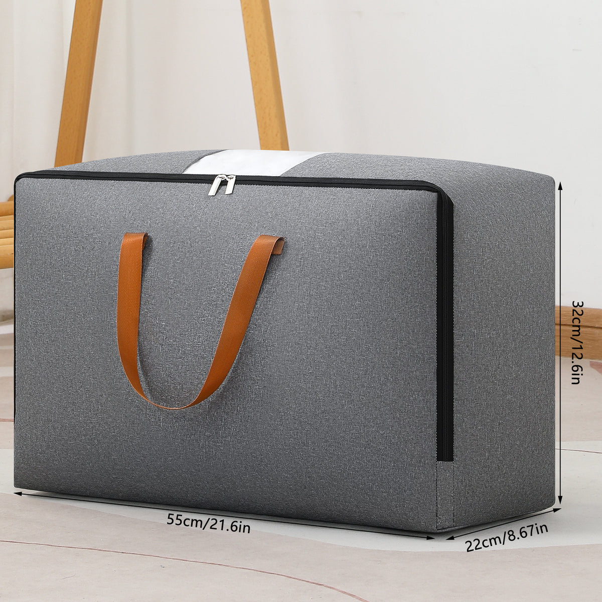 XL Quilt Storage Bag with Transparent Window