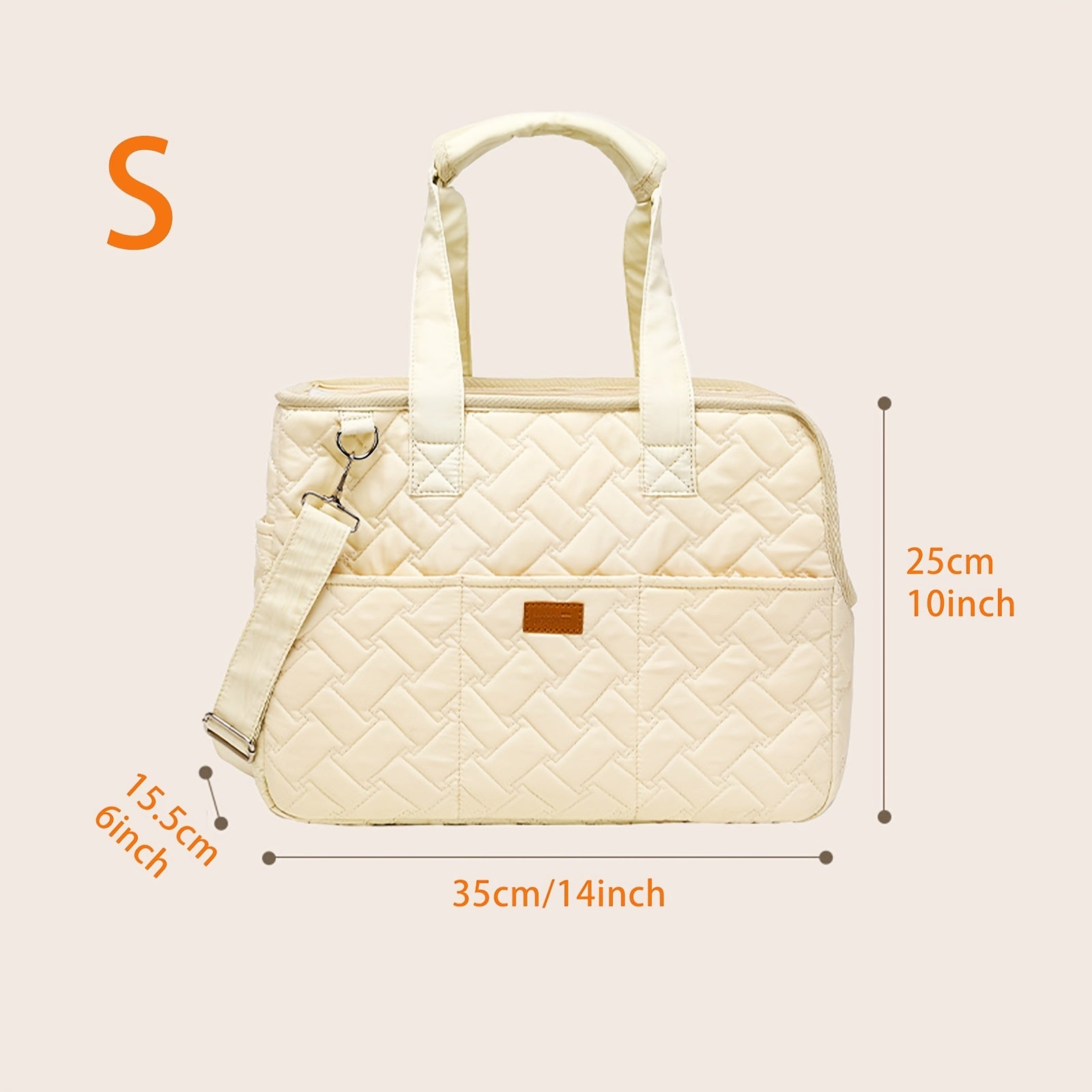 Stylish Cat Carrier Handbag Large Capacity Pet Shoulder Bag