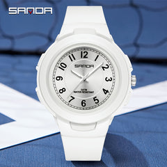 SANDA Youth Sports Watch Unisex Solid Gift