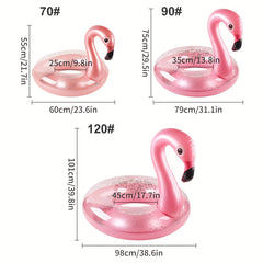 Children's Adult Flamingo Swimming Ring Red Seaside Pool