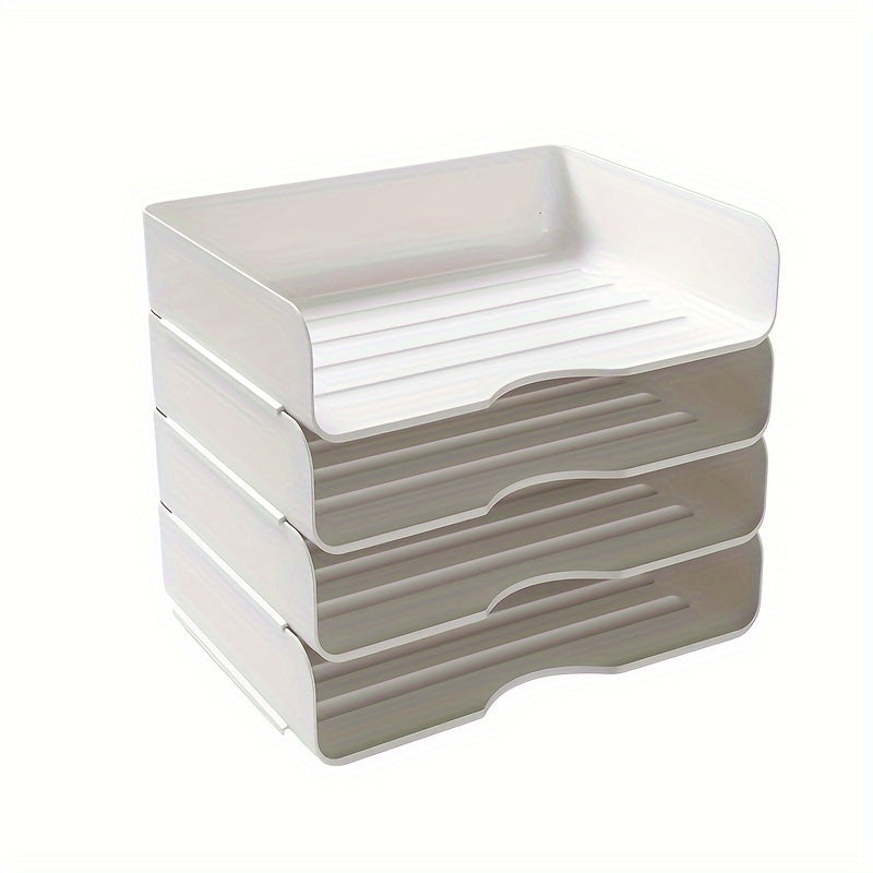 Desktop Foldable A4 Paper Storage Box Drawer Style