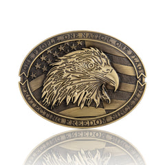 Western Cowboy Men's Eagle Belt Buckle