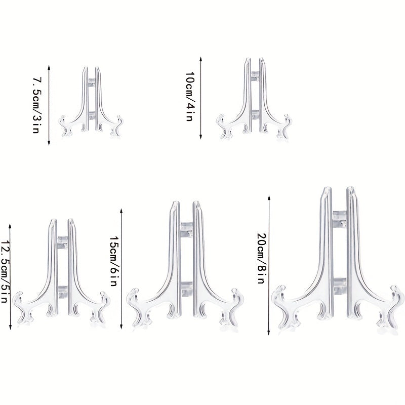 10pcs Plastic Rack Plate Bracket Stand for Halloween