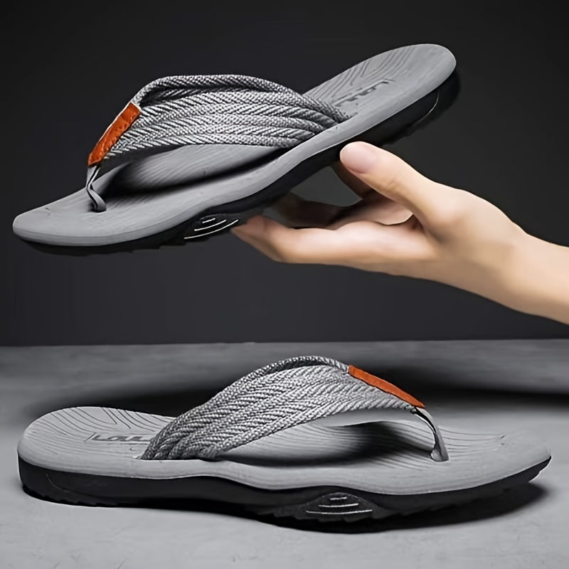 Men's Lightweight Comfy Non Slip Flip Flops for Beach Summer