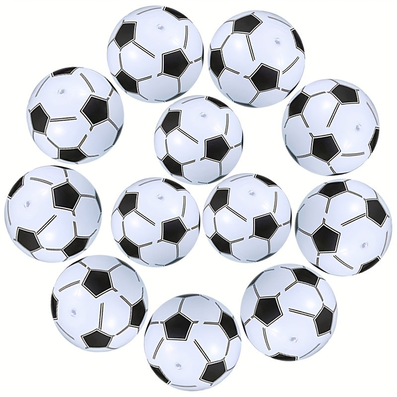 12pcs Inflatable Soccer Ball Beach Garden Party Carnival Gift