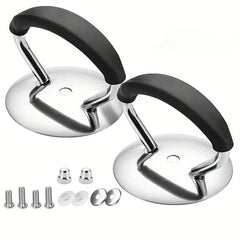 Stainless Steel Glass Cover Pot Accessories Silicone High Temp Anti-Scalding