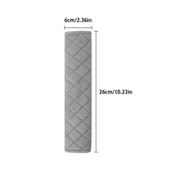 2pcs Car Seat Belt Pads Cover for Comfortable Driving