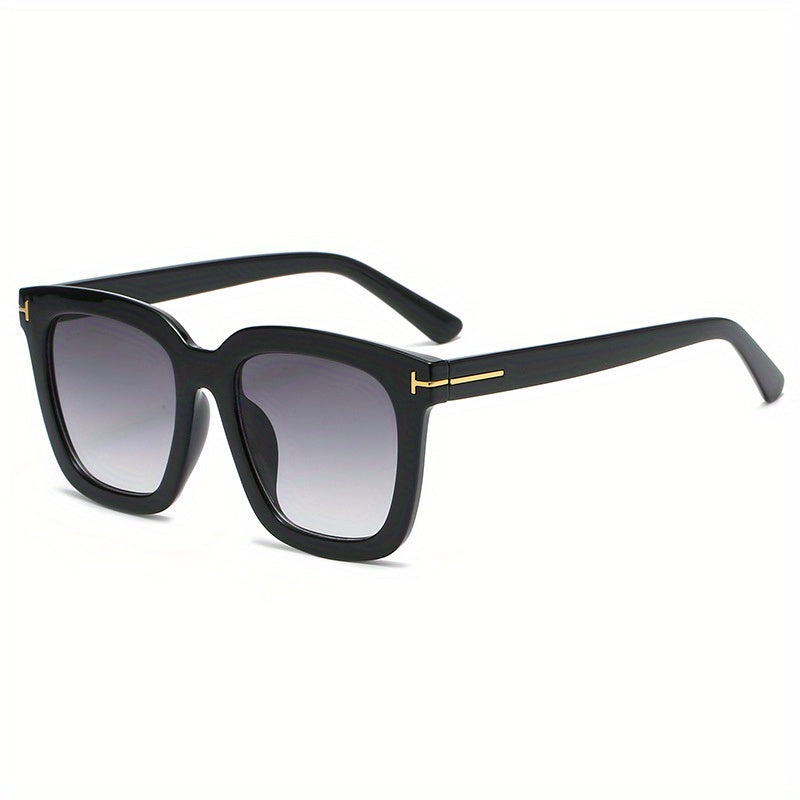 Square Frame Sunglasses Casual Props Beach UV400