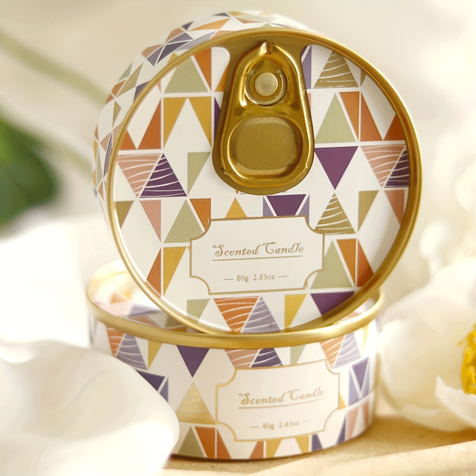 Unique Scented Soy Candle for Home Decoration