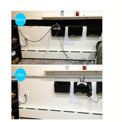 Cable Organizer Management Sleeve Wire Organizer For TV Computer Fridge