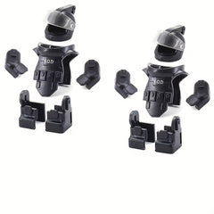 Special Forces Building Blocks Toy Set 196pcs with Mini Figures & Accessories