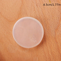 100pcs Plastic Lids 3 To 7 PET Bottle Lids Heat Resistant Glass Covers Oven Safe
