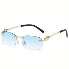 Square Lens Retro Sunglasses UV Protection Glasses