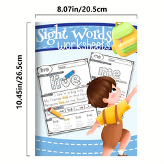 First Sight Words Worksheets High Frequency Word Practice for Early Readers