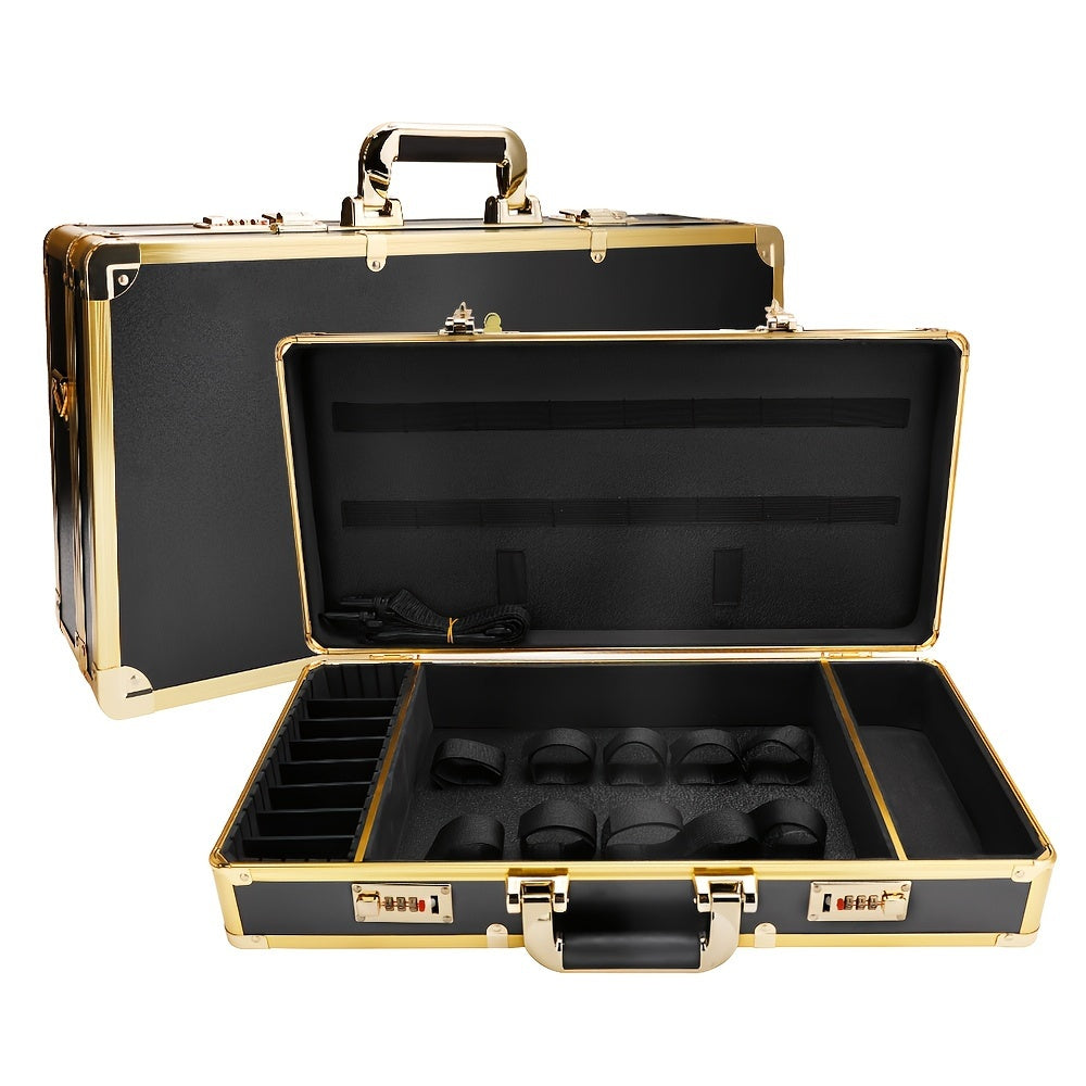 Barber Organizer Case Portable Hairdressing Storage Box
