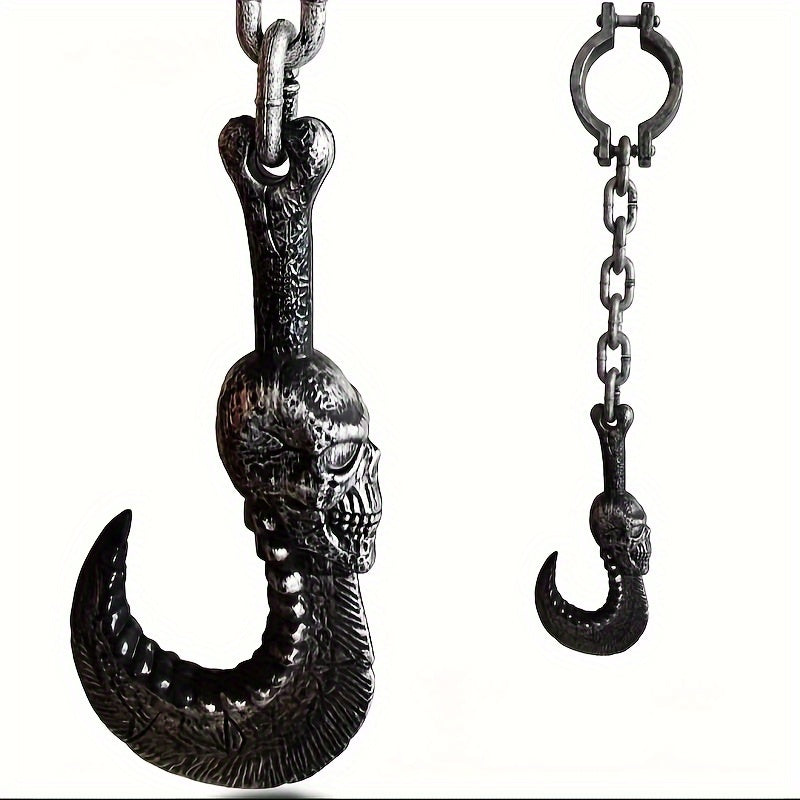 Halloween Chain Weapon Toy Plastic Hook Props