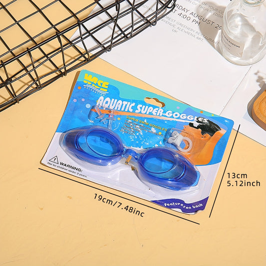 Waterproof Swimming Goggles High Definition Goggles with Replaceable Nose Pads