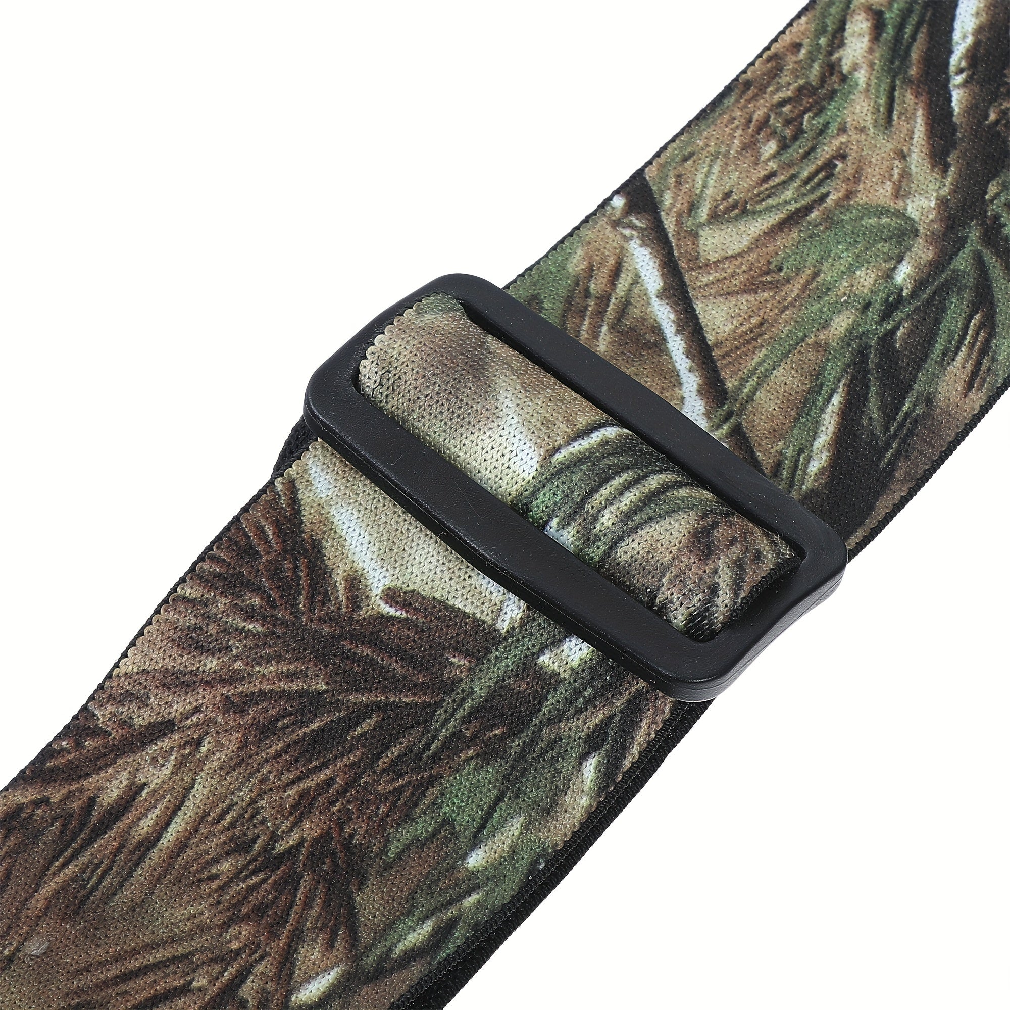 Printed Branch Four Clip Strap Belt For Men